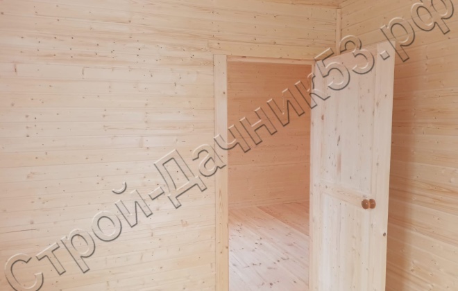 3 Каркасно-щитовой дом Д-38, 6х8м, 48 М², Тверская область, Бологовский район, СНТ «Новая жизнь 2» (14)